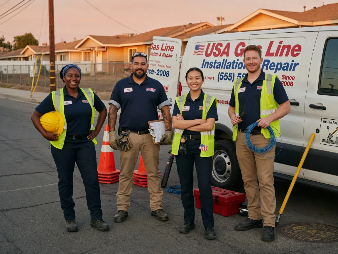 Gas Line Installation company in Jet, OK